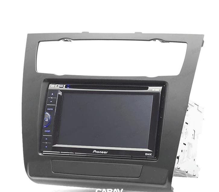 FACADE AUTORADIO 2 DIN NOIR BMW SÉRIE 1 E81 E82 E87 E88, Auto diversen, Autoradio's, Verzenden