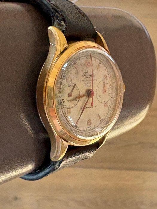 Hugar - Sans prix de réserve - Homme - 1950-1959, Bijoux, Sacs & Beauté, Montres | Hommes