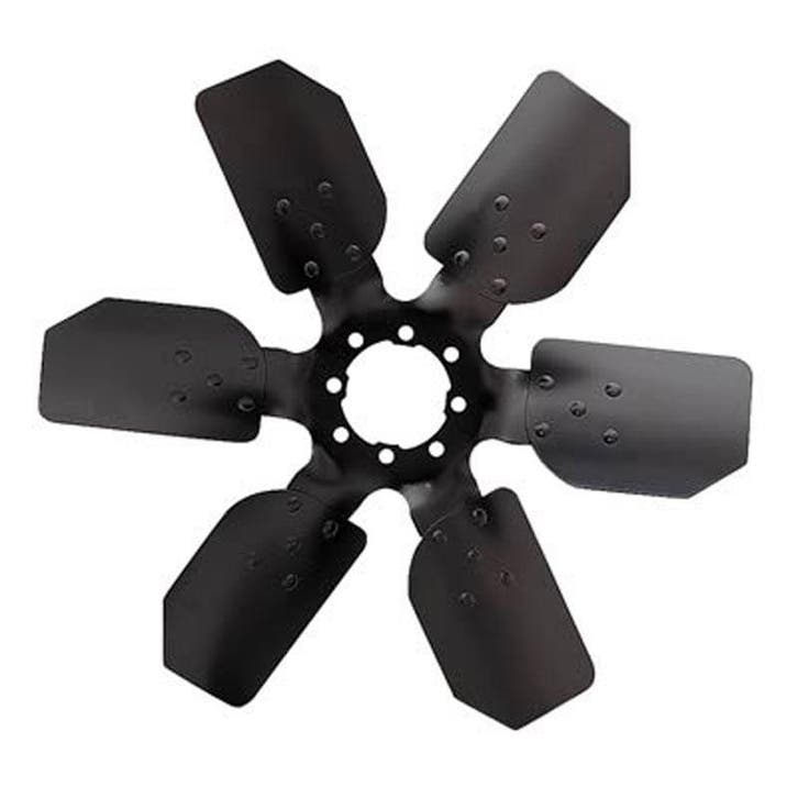 6 blads fan Universeel zilver, Auto-onderdelen, Motor en Toebehoren, Nieuw, Ophalen of Verzenden