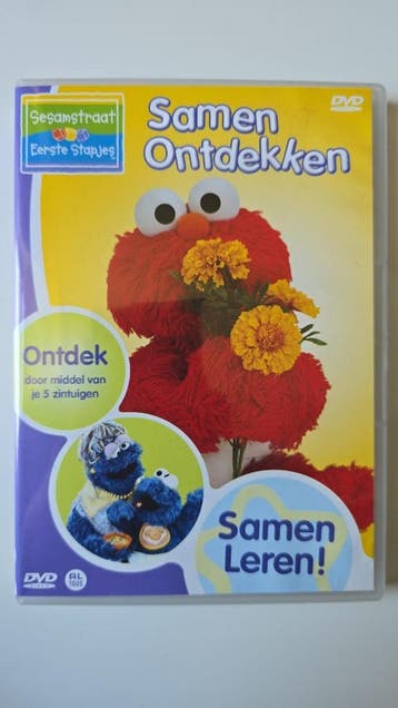 SESAMSTRAAT SAMEN ONTDEKKEN (DVD), Cd's en Dvd's, Gebruikt