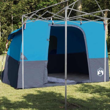 vidaXL Binnentent met dak met opslag Blauw 280 x 220 x 176, Verzenden, Nieuw