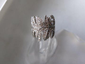 Zilver - Ring - Art Deco-stijl