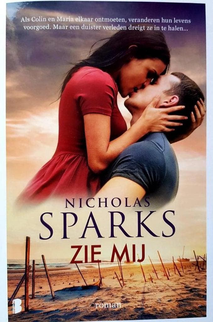 Zie mij 9789022589908 Nicholas Sparks, Livres, Littérature, Envoi