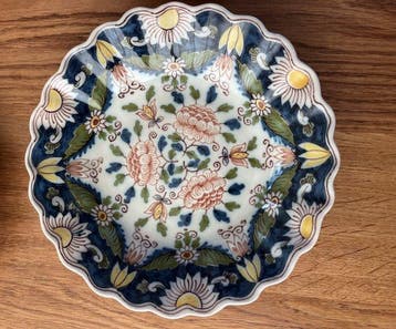 Tichelaar Makkum - Schaal (4) - Decor nrs. 959 - 1000 - 1023