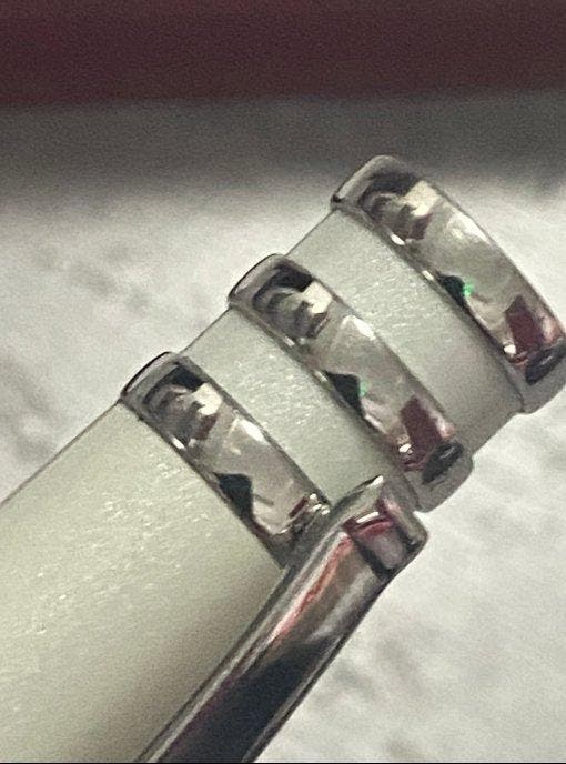 Cartier - Custom: penna a sfera Cartier con anelli tripli -, Collections, Stylos