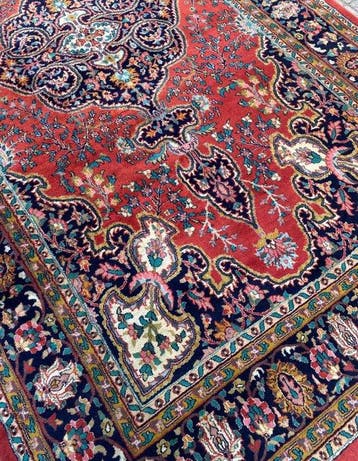 Indo Keshan - Gereinigd - Tapijt - 304 cm - 188 cm, Huis en Inrichting, Nieuw