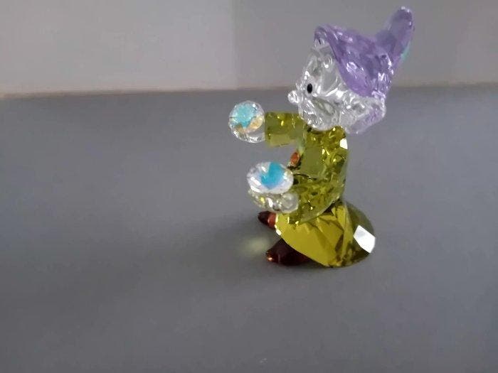 Swarovski - Beeldje - Dopey - 5428558 - Box + Certificate -, Antiek en Kunst, Curiosa en Brocante
