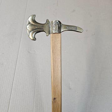 Wandelstok - Messing, Hout - Bergmann Steiger Stock