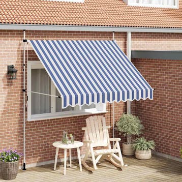 Zonnescherm 250cm | 48% korting | Nu kopen (zonneluifel), Tuin en Terras, Verzenden, Zo goed als nieuw, 250 cm tot 450 cm, Uitvalscherm