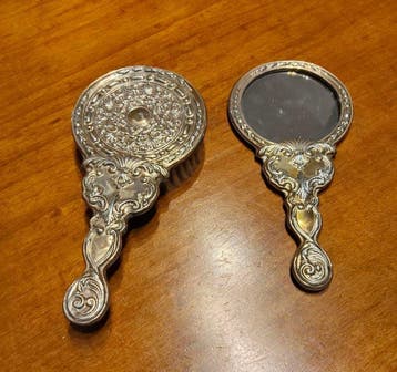 Kaptafelset (2) - Zilver, Antiek en Kunst