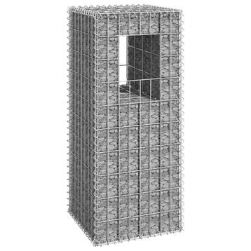 vidaXL Schanskorf paal 40x40x100 cm ijzer, Verzenden