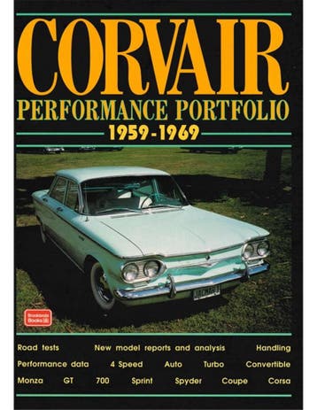 CORVAIR PERFORMANCE PORTFOLIO 1959-1969, Nieuw