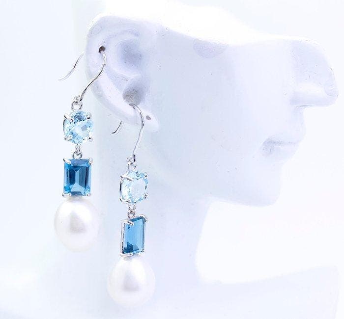 Sans prix de réserve - Boucles doreilles - 14 carats Or, Bijoux, Sacs & Beauté, Boucles d'oreilles