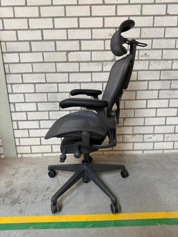 Herman Miller Aeron Stoel Met Hoofdsteun - Nieuwste Model, Verzenden, Bureaustoel