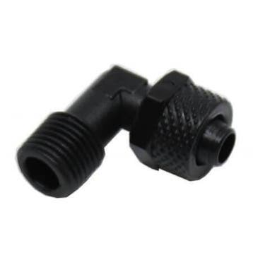 Knie voor plastic slang 8mm x 1/4", Dieren en Toebehoren