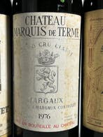 1976 Château Marquis de Terme - 1980 Château La Tour Carnet, Verzamelen, Nieuw