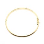 Massief gouden slavenarmband., Ophalen of Verzenden, Gebruikt, Overige kleuren, Goud