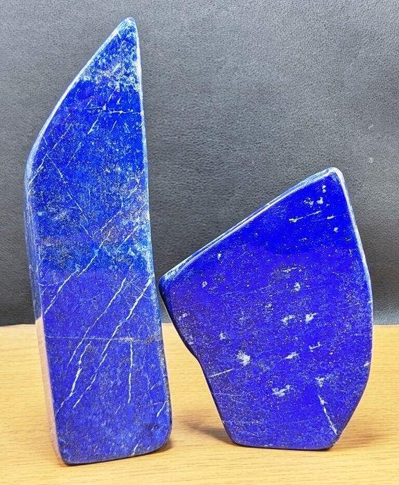 Lapis-lazuli bleu vif Forme libre - Hauteur : 175 cm -, Verzamelen, Mineralen en Fossielen