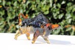 Sculpture, Beeld bull in murano stijl - 17 cm - Verre