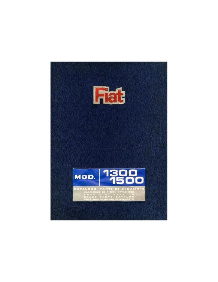 1968 FIAT 1300 1500 ONDERDELENHANDBOEK, Auto diversen, Handleidingen en Instructieboekjes
