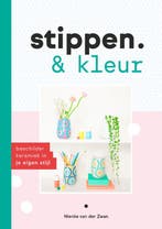 Stippen. & kleur 9789043921985 Nienke van der Zwan, Boeken, Verzenden, Zo goed als nieuw, Nienke van der Zwan