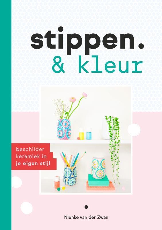 Stippen. & kleur 9789043921985 Nienke van der Zwan, Boeken, Hobby en Vrije tijd, Zo goed als nieuw, Verzenden