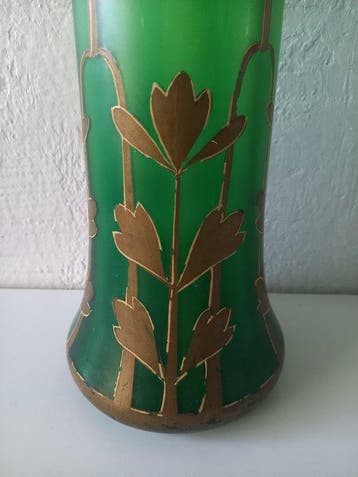François-Théodore Legras - Vase - Fontainebleau - Verre -