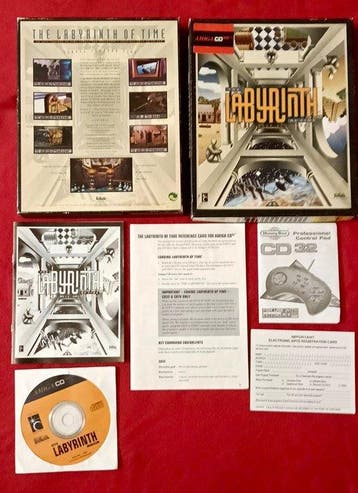 Amiga, Commodore - CD32 - The Labyrinth of Time Big Box CIB, Nieuw