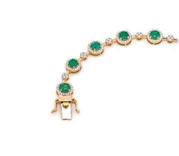 Zonder minimumprijs - Armband - 14 karaat Geel goud -
