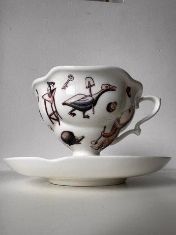Lomonosov Imperial Porcelain Factory - Ivan Tarasyuk - Tasse