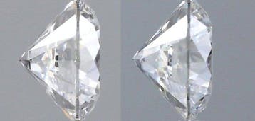 Sans prix de réserve - 2 pcs Diamant (Naturelle) - 1.00 ct -, Bijoux, Sacs & Beauté, Pierres précieuses