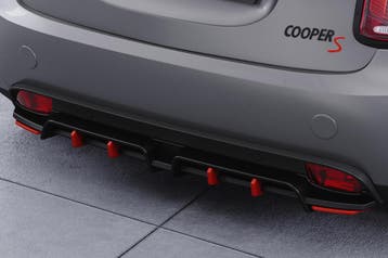 Diffuser | Achterspoiler voor Mini F56 Cooper SE HA463-K, Verzenden, Nieuw