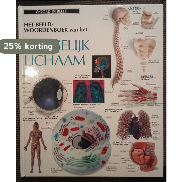 BEELDWOORDENBOEK-MENSELYK LICHAAM 9789065905710 Auteur, Boeken, Woordenboeken, Zo goed als nieuw, Verzenden
