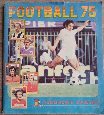 Panini Football 1973/74 + 75 Belgium - 2 Album incomplet -, Verzamelen, Nieuw