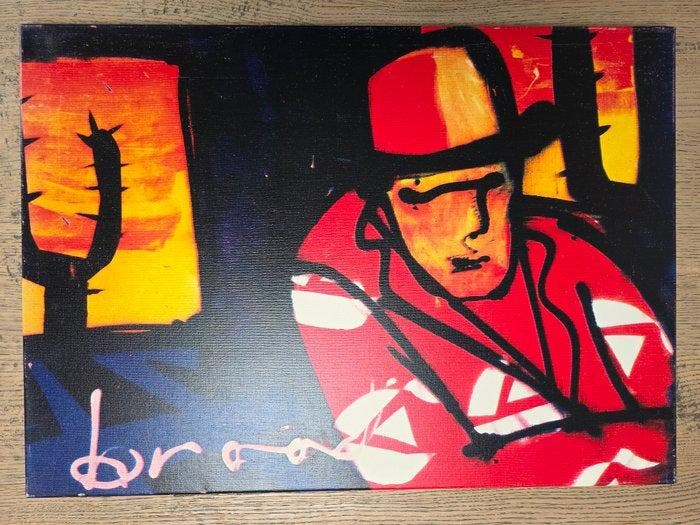 Herman Brood (1946-2001) - Cactus Man, Antiquités & Art, Antiquités | Autres Antiquités
