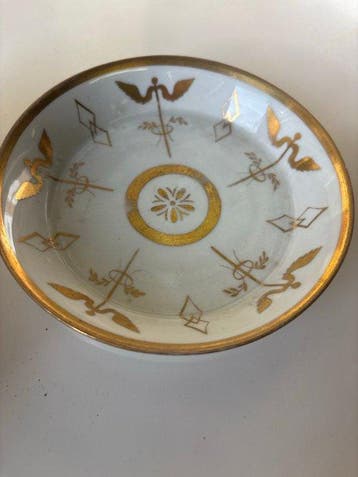 Vienna - Tasse - Porcelaine, Plaqué or