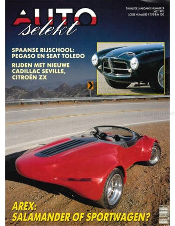 1991 AUTO SELEKT MAGAZINE 5 NEDERLANDS, Ophalen of Verzenden