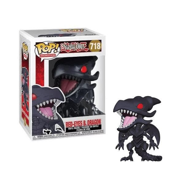 Funko Pop! Yu-Gi-Oh - Red-Eyes Black Dragon #718, Collections, Jouets miniatures, Envoi