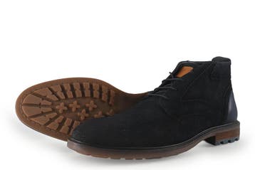Vertice Veterboots in maat 46 Blauw, Kleding | Heren, Boots, Zo goed als nieuw, Vertice, Verzenden