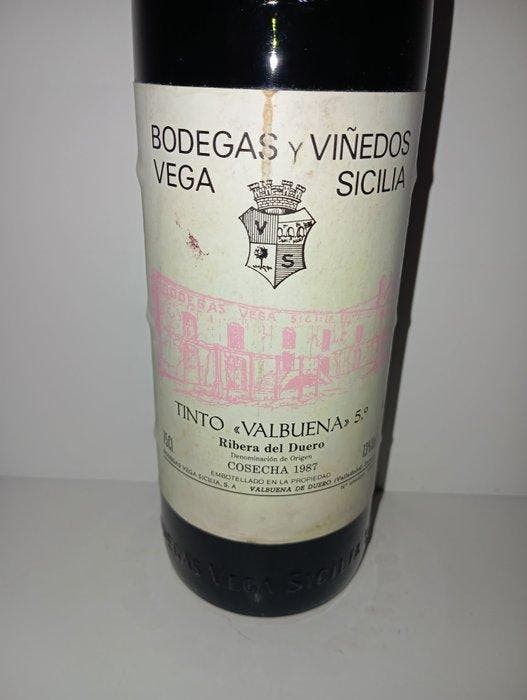 1987 Bodegas y Viñedos Vega Sicilia, Tinto Valbuena 5º -, Collections, Vins