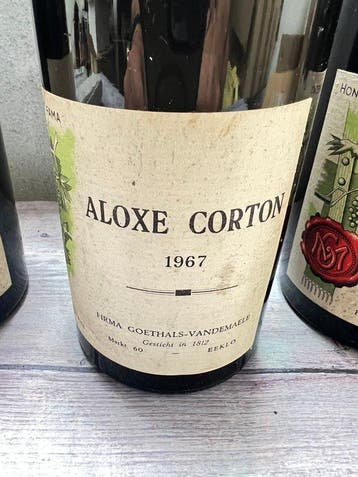 1967 Firma Goethals-Vandemaele - Aloxe-Corton - 3 Flessen, Verzamelen, Nieuw