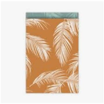 5x Palm Leaves wit roest Plamblad  17x25cm (Per 5 stuks), Ophalen of Verzenden, Nieuw, Cadeauzakje