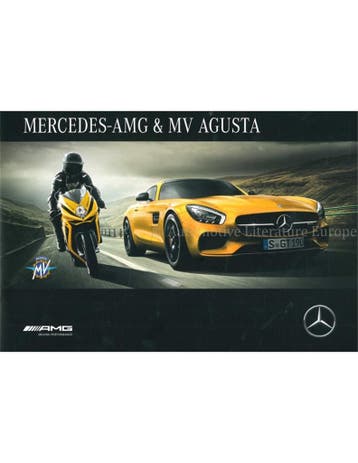2015 MERCEDES AMG GT S (MV AGUSTA) BROCHURE DUITS, Nieuw
