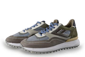 Floris van Bommel Sneakers in maat 41½ Blauw, Kleding | Heren, Schoenen, Floris van Bommel, Zo goed als nieuw, Sneakers, Verzenden