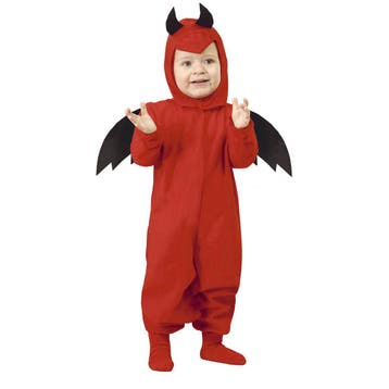 Duivel Halloween Kostuum Baby Rood Zwart, Verzenden, Nieuw