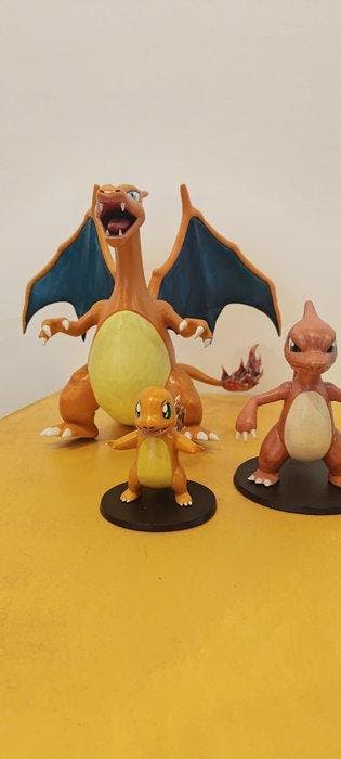Pokemon - Action figure Charmander, Charmeleon, Charizard -, Antiek en Kunst, Antiek | Overige Antiek