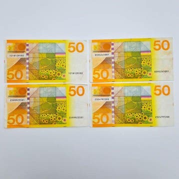 Pays-Bas. - 4 x 50 Gulden - 1982 - PL83 (Sans prix de