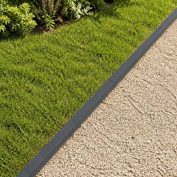 vidaXL Afdekprofiel voor tuinranden 20 st 100 x 6 x 5 cm, Verzenden, Nieuw