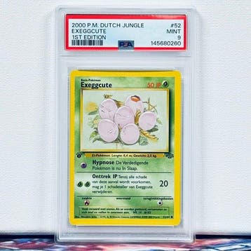 Pokémon Graded card - EXEGGCUTE #52 1ST EDITION - Pokémon -, Hobby & Loisirs créatifs, Jeux de cartes à collectionner | Pokémon