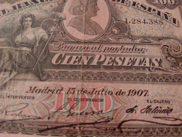 Spanje. - 100 Pesetas - 1907 - Pick 64 (Zonder minimumprijs), Postzegels en Munten